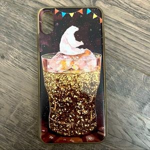 Polar Bear Bear Glitter Iphone XS Max Case